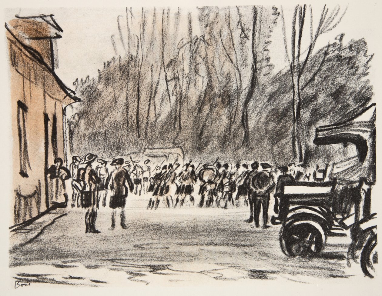 Schotse Pijpers, illustratie uit 