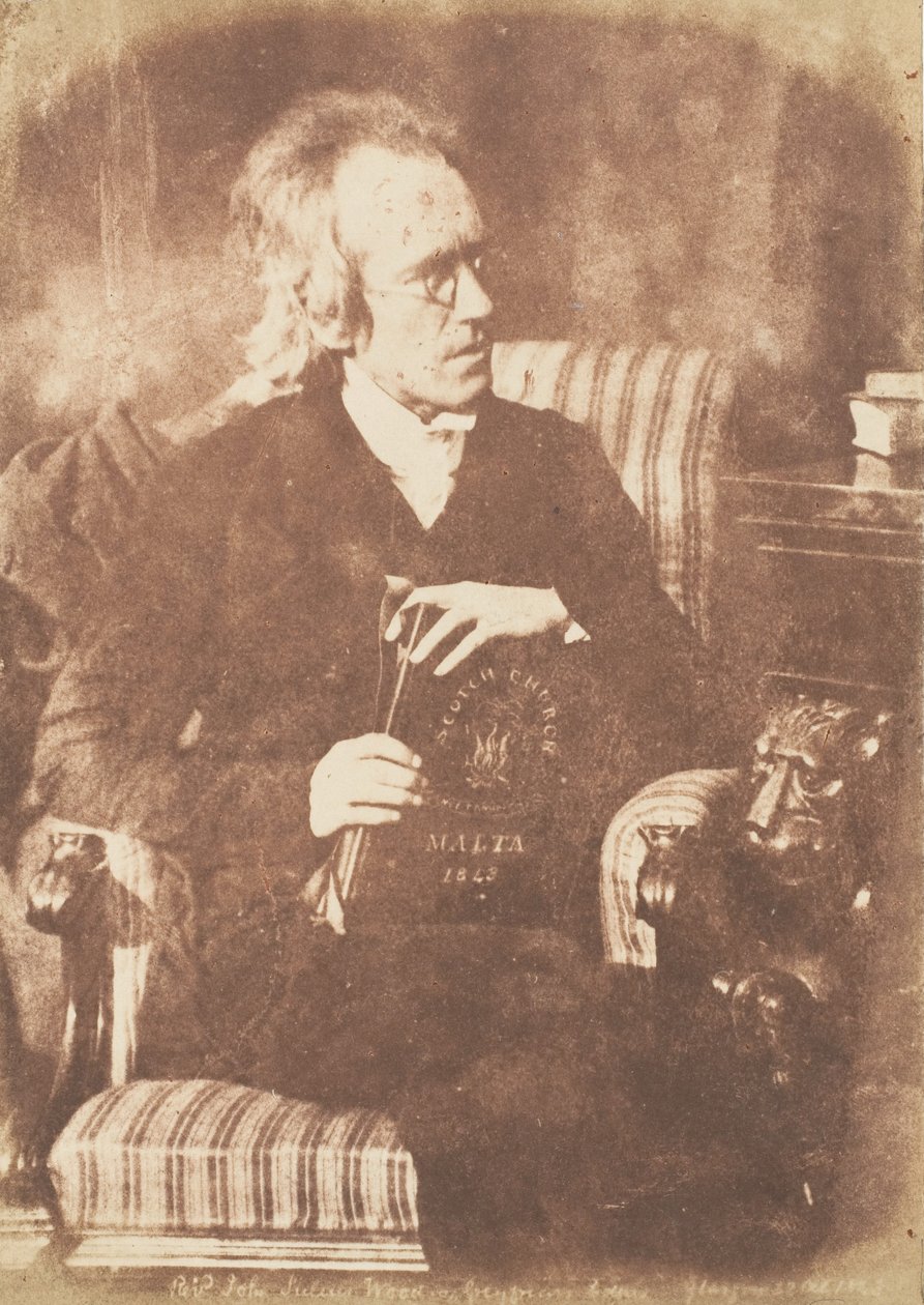 Rev. John Julius Wood, 1843-47 door Hill and Adamson
