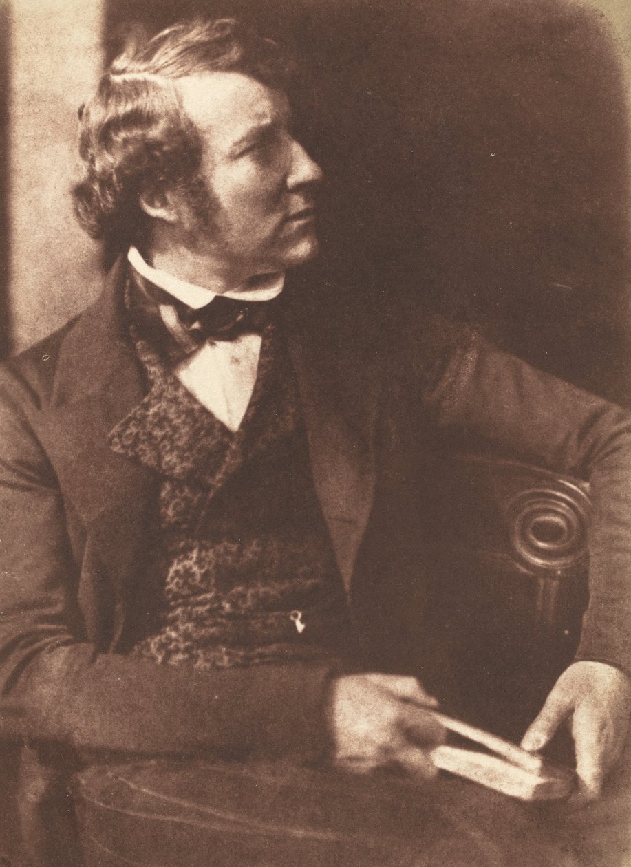 John Stuart-Wortley, 2e Baron Wharncliffe, 1843-1847 door David Octavius Hill, Robert Adamson