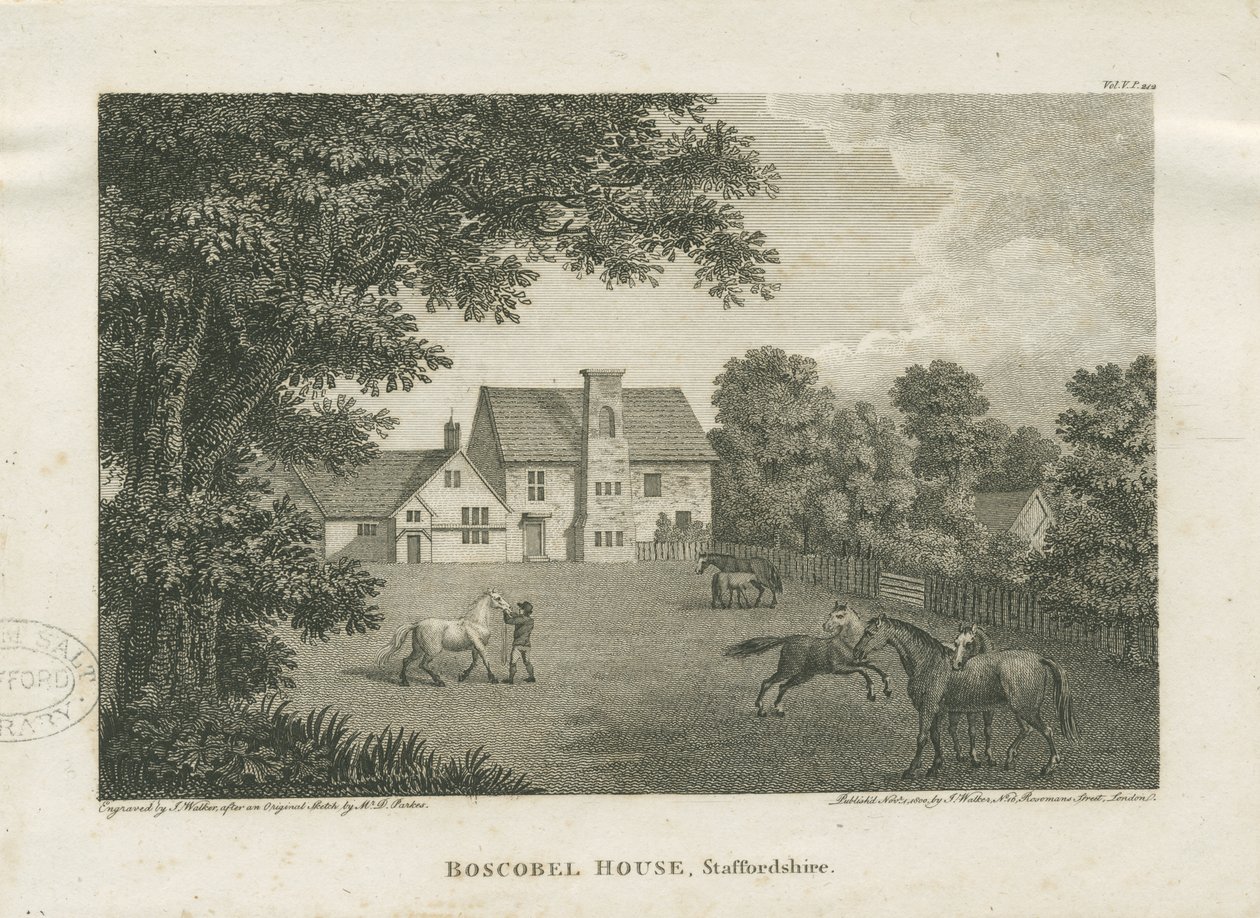 Boscobel House door David Parkes