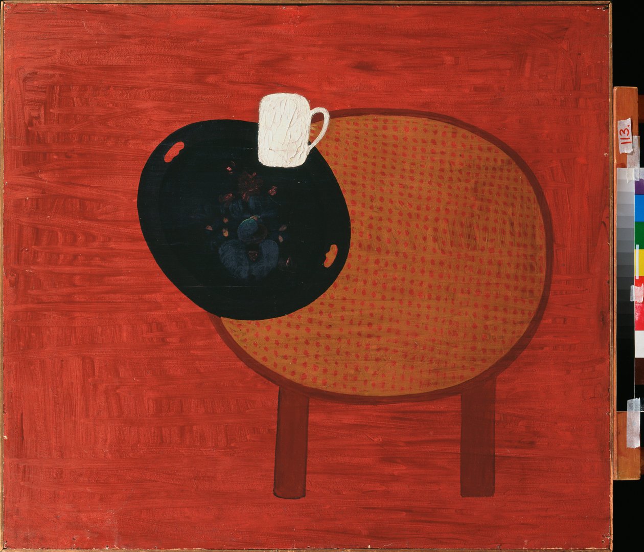 Rood en wit door David Petrovich Sterenberg