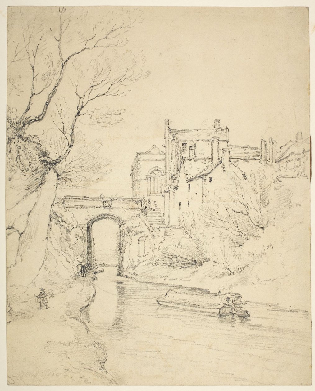 North Gate, Chester door David Roberts