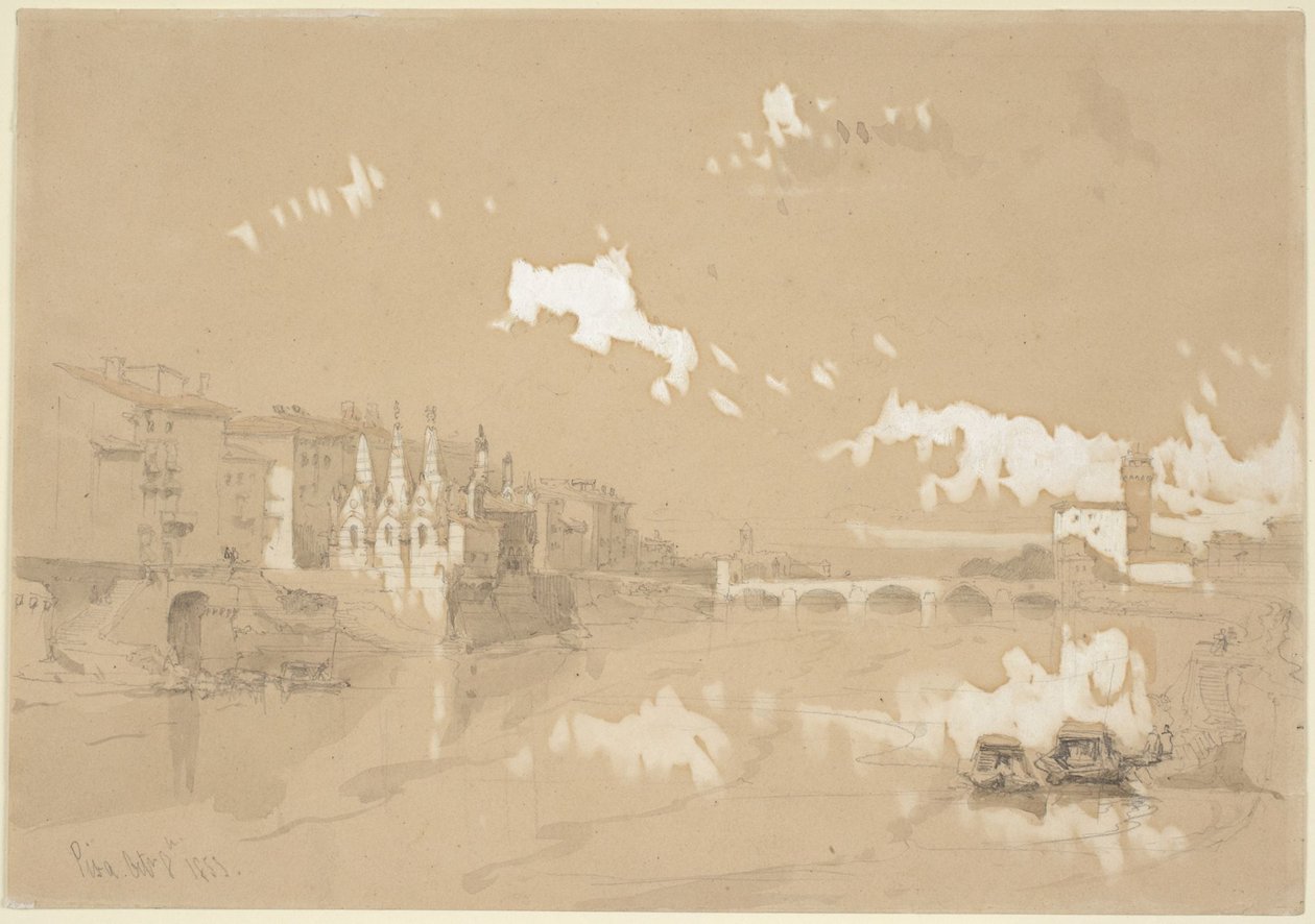 Pisa door David Roberts