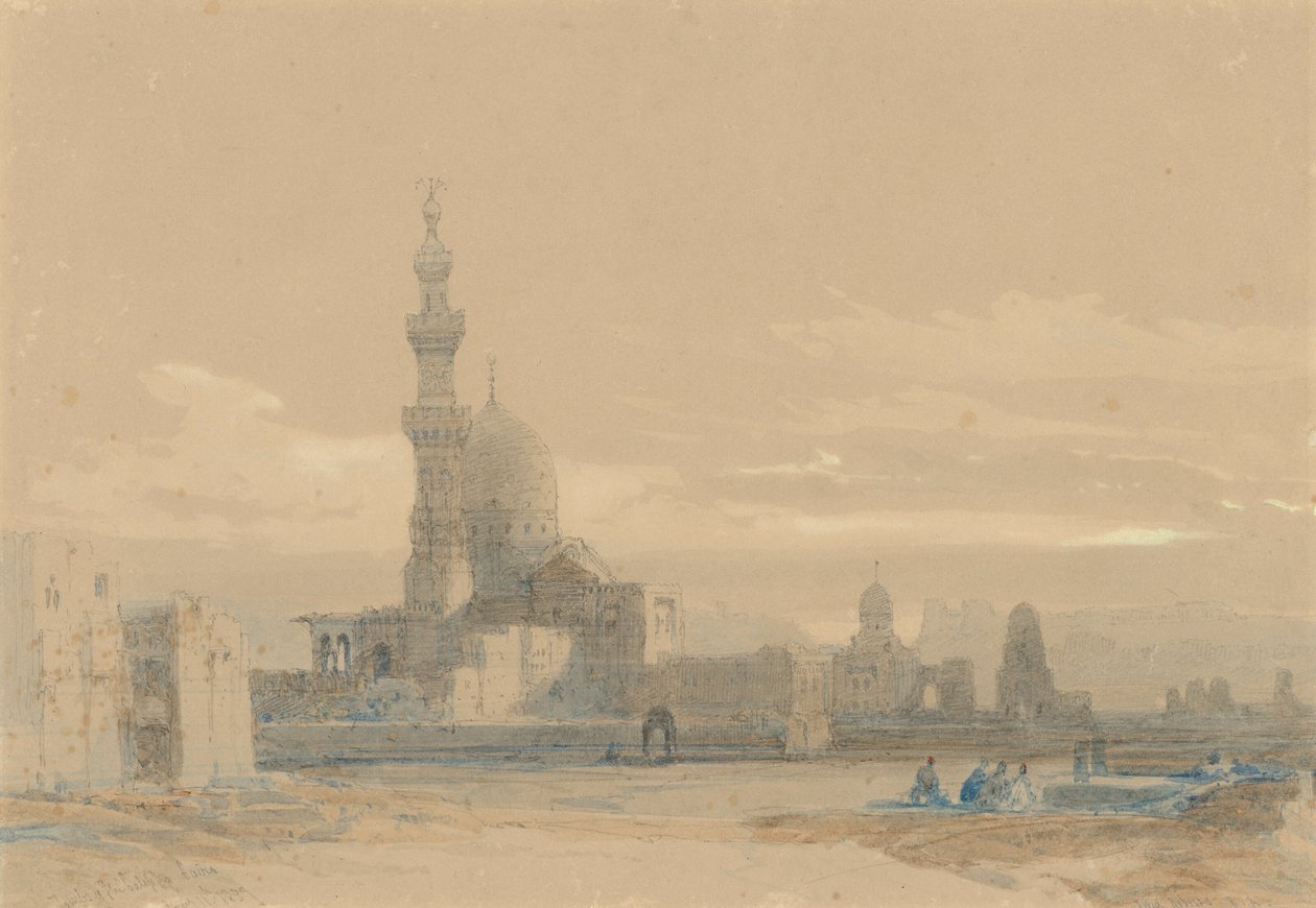 De graven van de kaliefen, Caïro door David Roberts