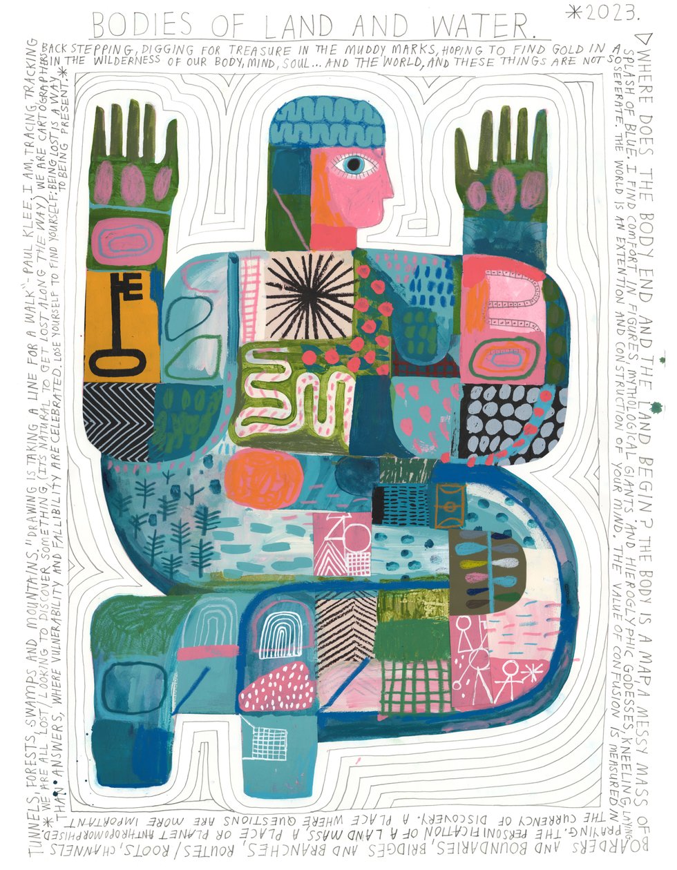 Lichamen van Land en Water door David Shillinglaw
