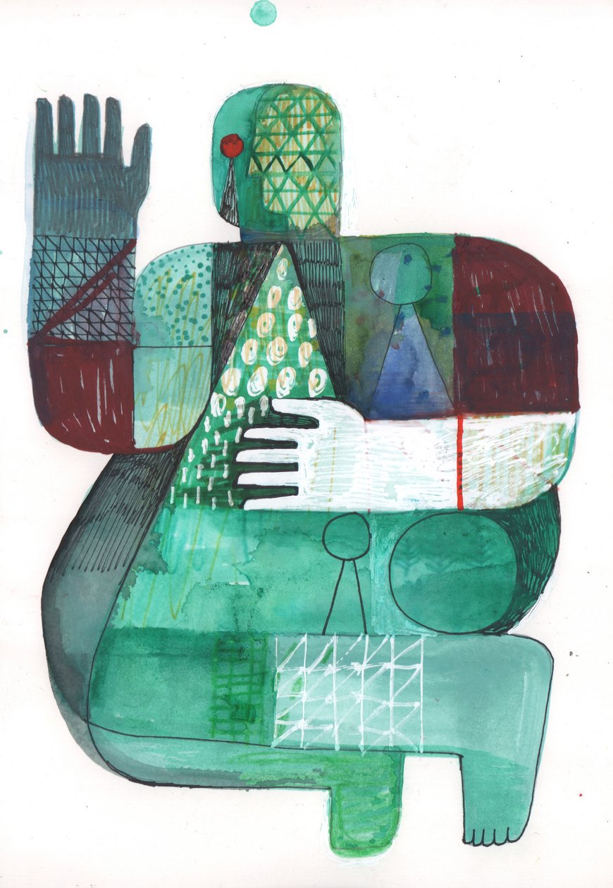 Lichamen van Land en Water 1, 2023 door David Shillinglaw