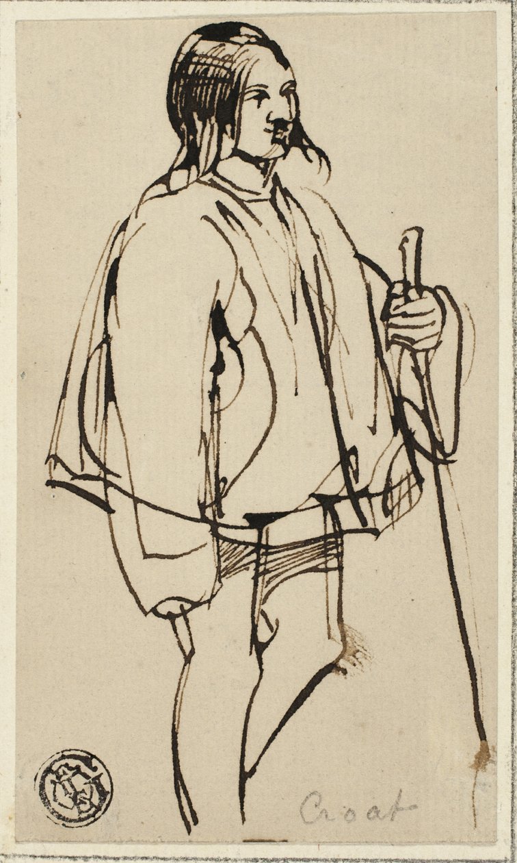 Kroatische Boer door David Wilkie