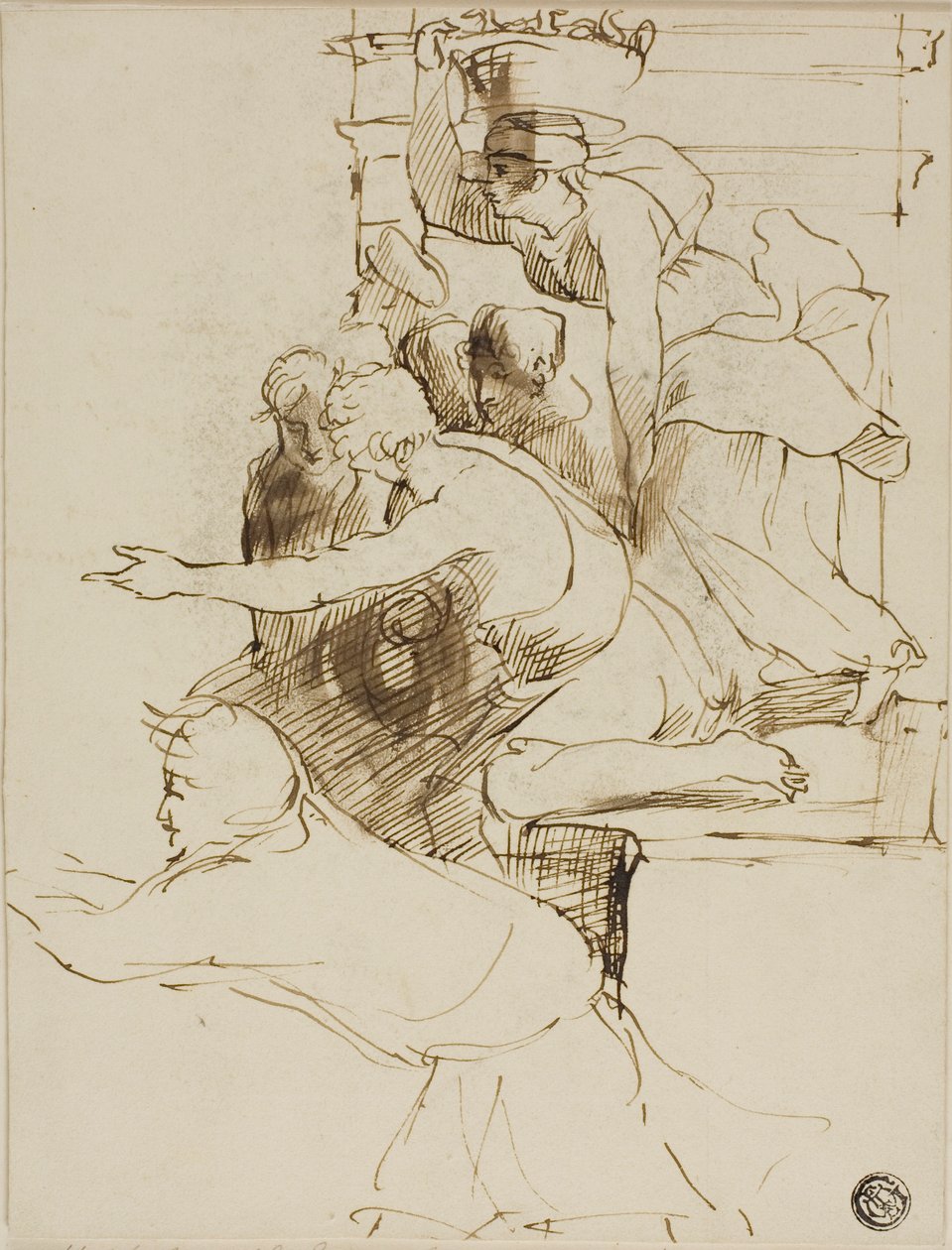 Schets van de Escurial door David Wilkie