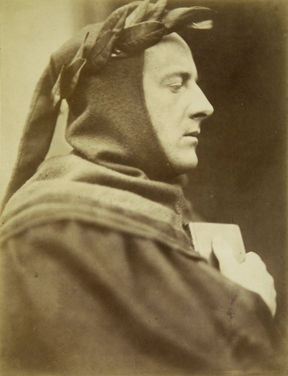 Pre-Rafaëlitisch: John Everett Millais als Dante door David Wilkie Wynfield