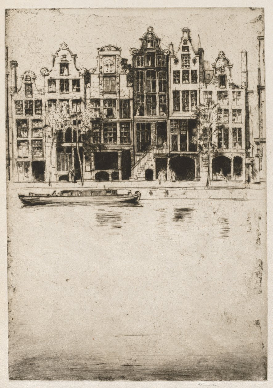Souvenir van Amsterdam door David Young Cameron