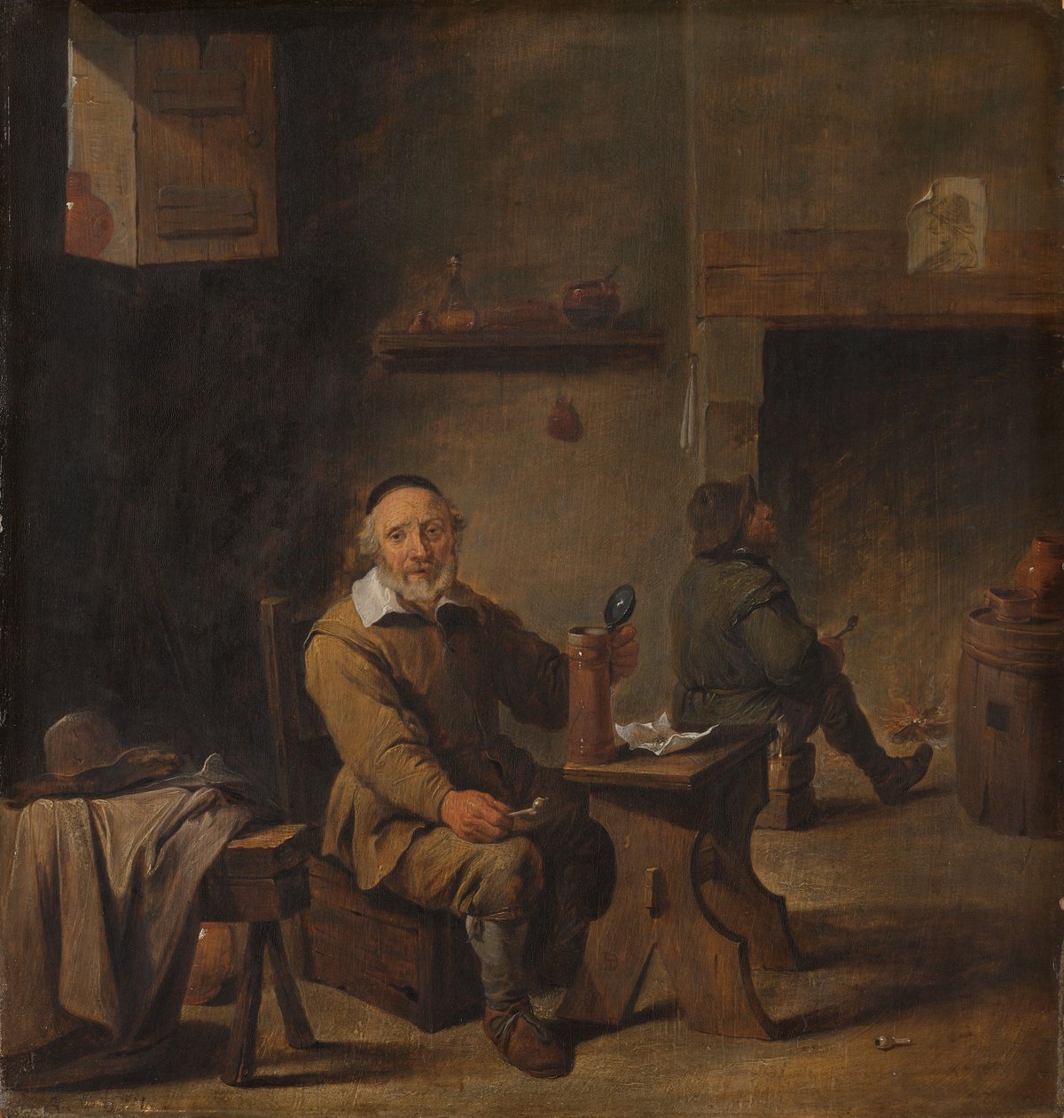  door David the Younger Teniers