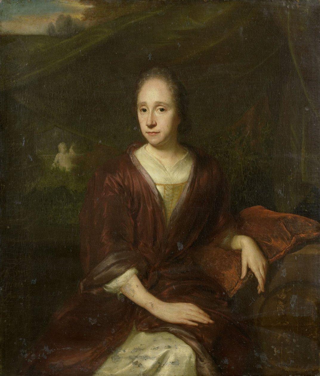 Portret van Margaretha Nelis door David van der Plas