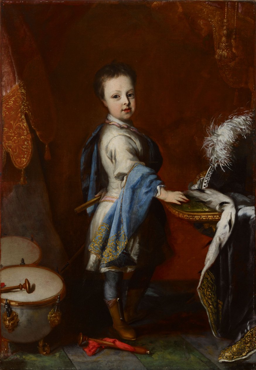 De hertog van Holstein-Gottorp, Karl Fredrik als kind door David von Krafft