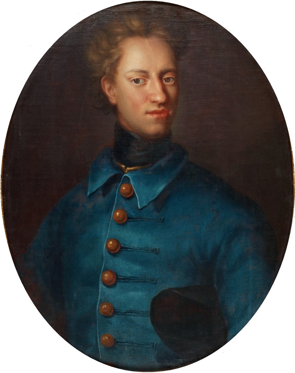 Koning Karel XII door David von Krafft