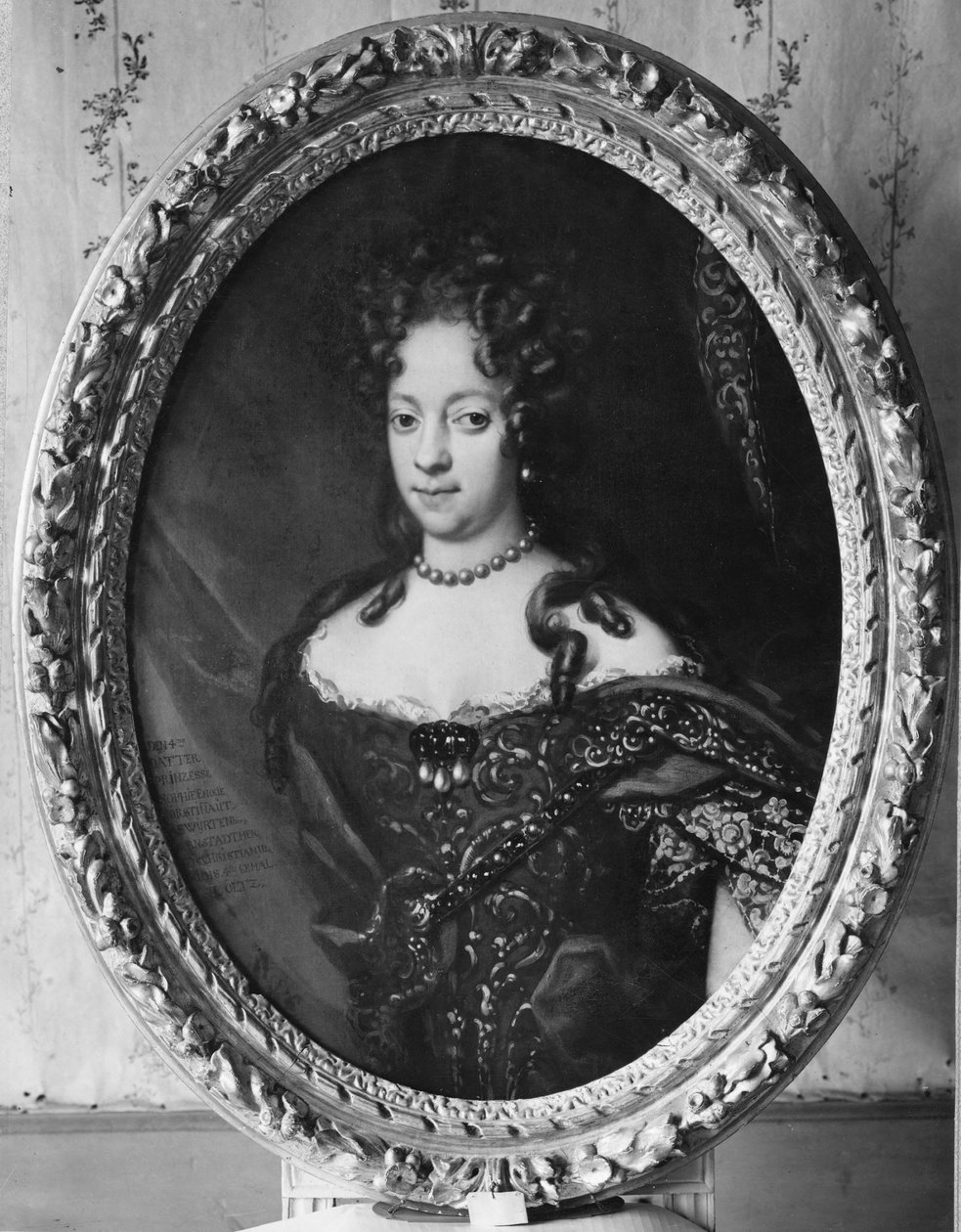Sofia, 1662-1738, prinses van Mecklenburg-Güstrow, hertogin van Württemberg-Bernstadt door David von Krafft