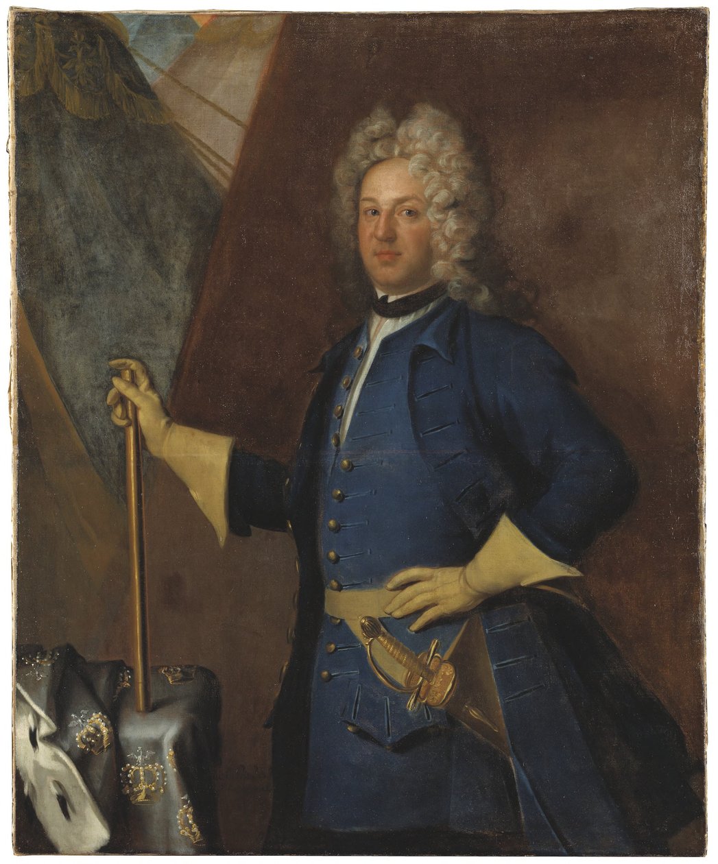 Stanisław Leszczyński (1677-1766), koning van Polen, hertog van Lotharingen en Bar, 1711 door David von Krafft