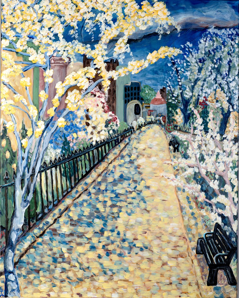 Blossom Way, 2021 door Deborah Eve Alastra