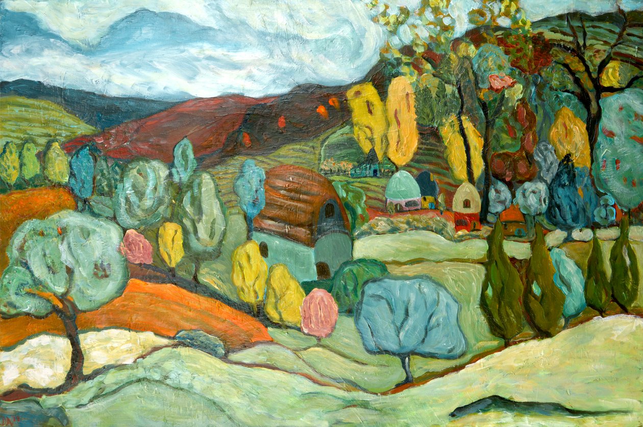 Dorp Herfst, 2019 door Deborah Eve Alastra