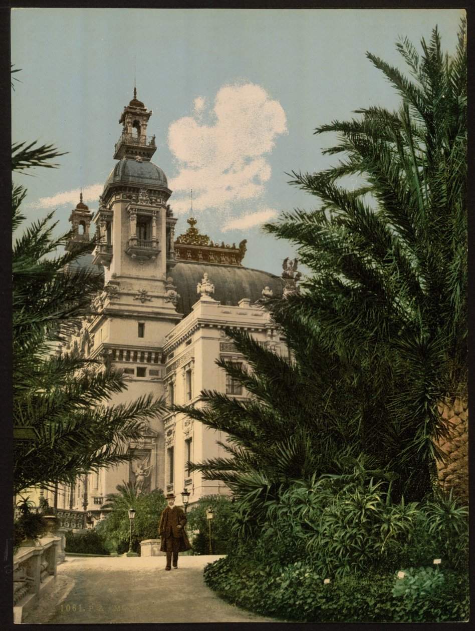 Het Theater, Monte Carlo, Riviera, Monaco door Detroit Publishing Co.