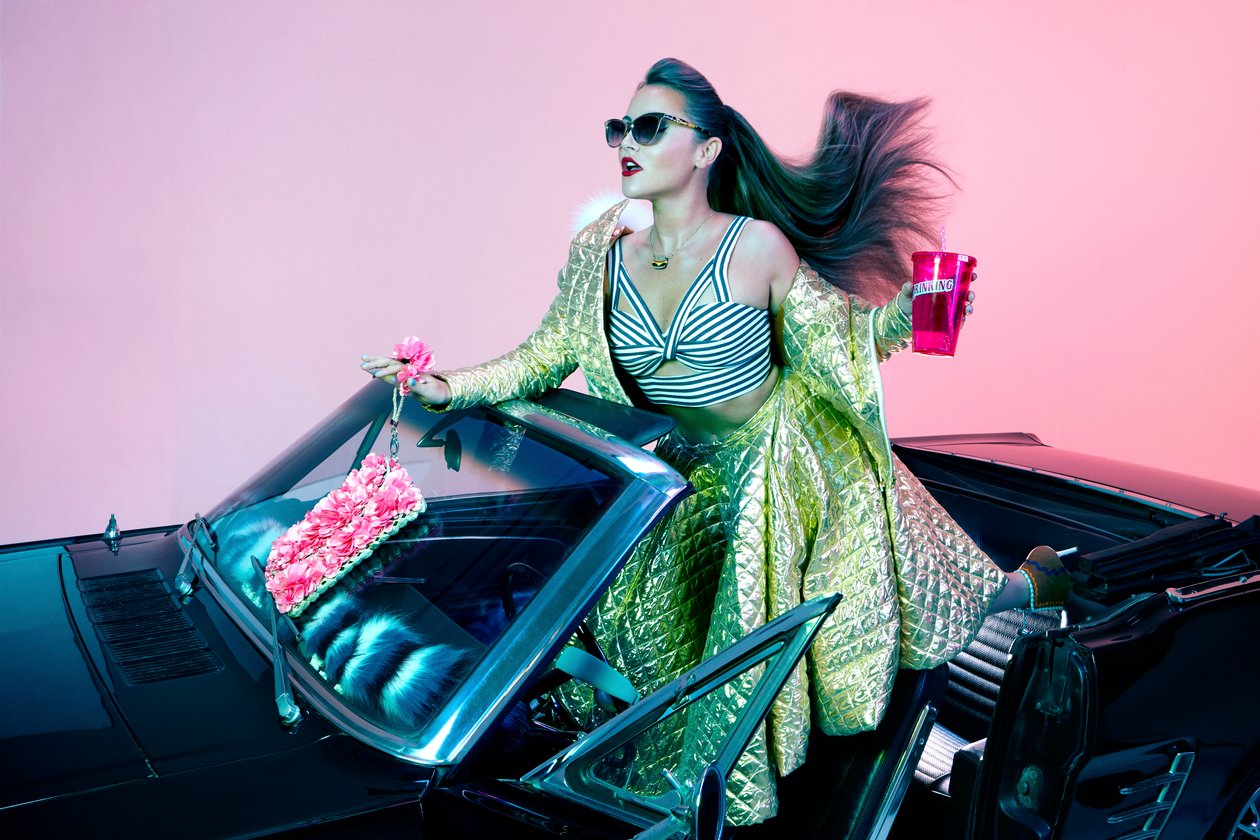 Jamie Winstone, 2014 (foto) door Diana Gomez