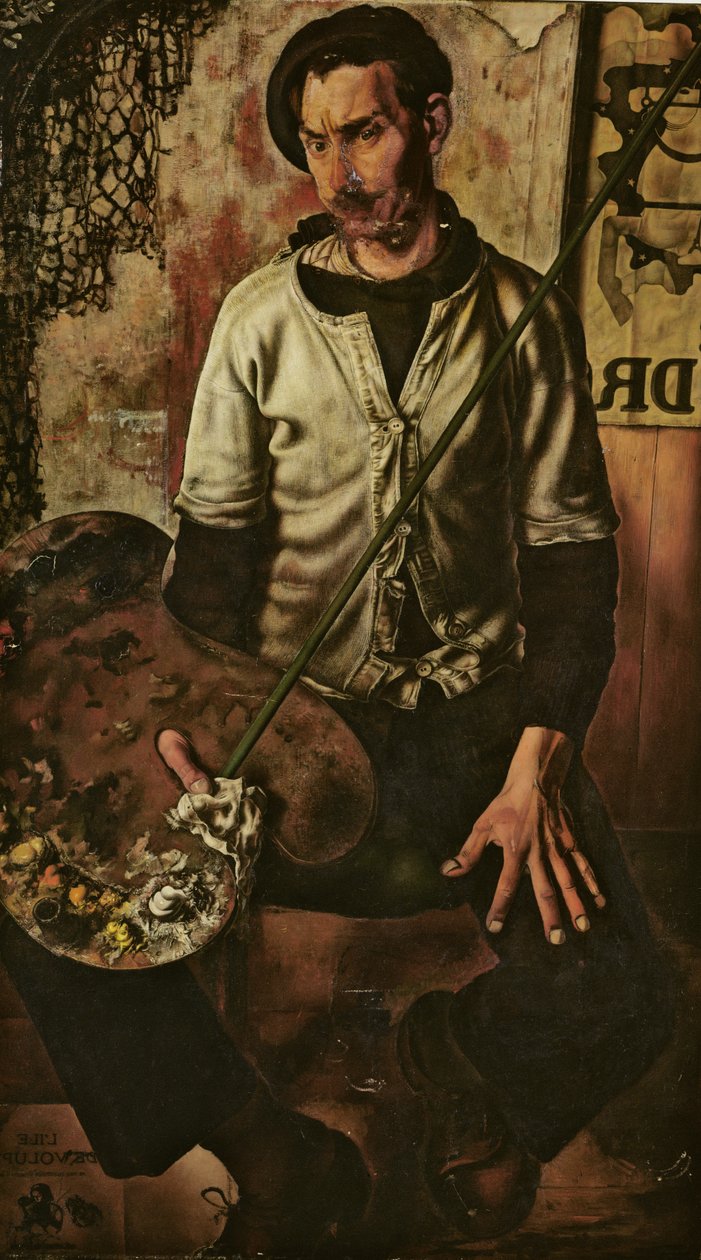 Zelfportret door Dick Ket