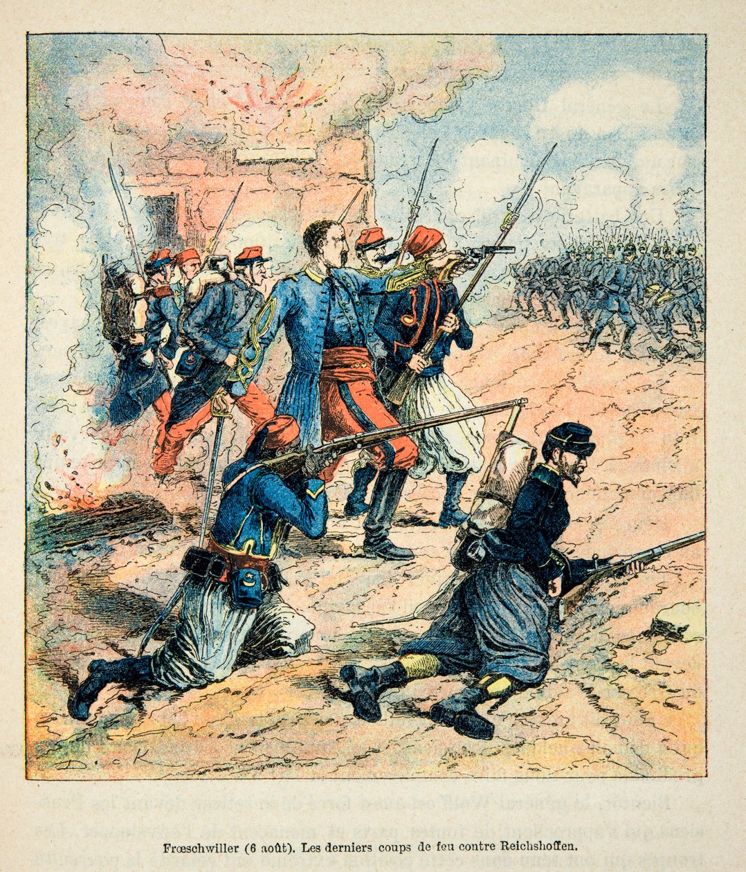 Fransen en Duitsers, anekdotische geschiedenis van de Oorlog van 1870-1871 door Dick de Lonlay