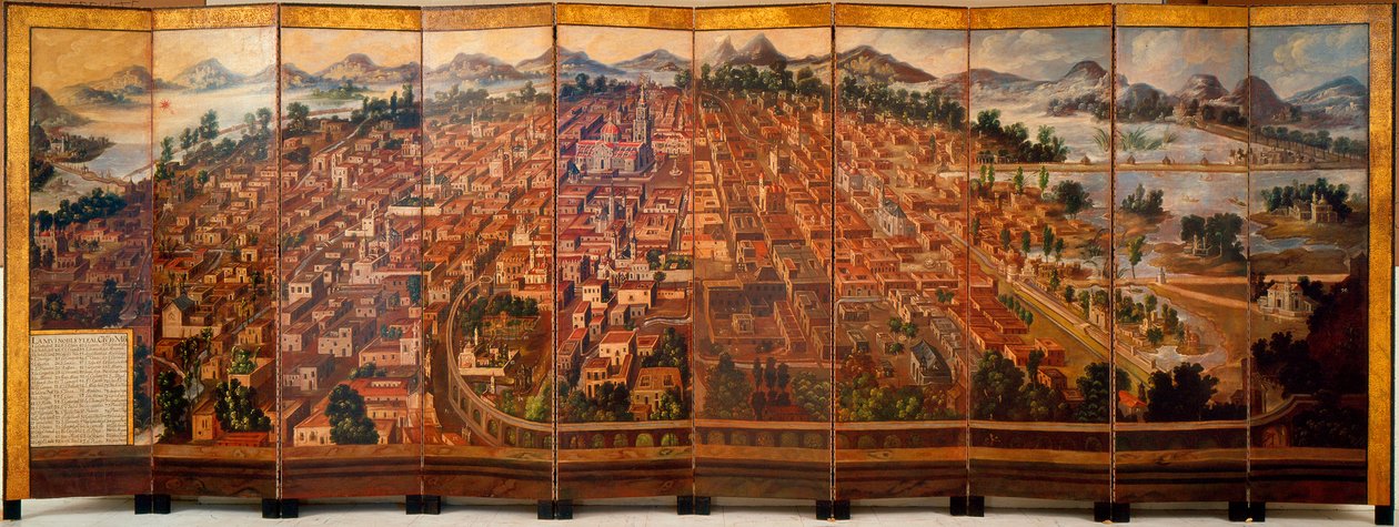 De Stad Mexico door Diego Correa