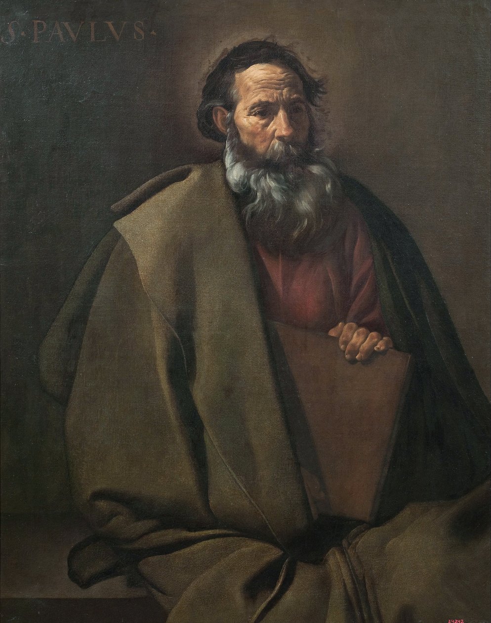 De apostel Paulus door Diego Velázquez