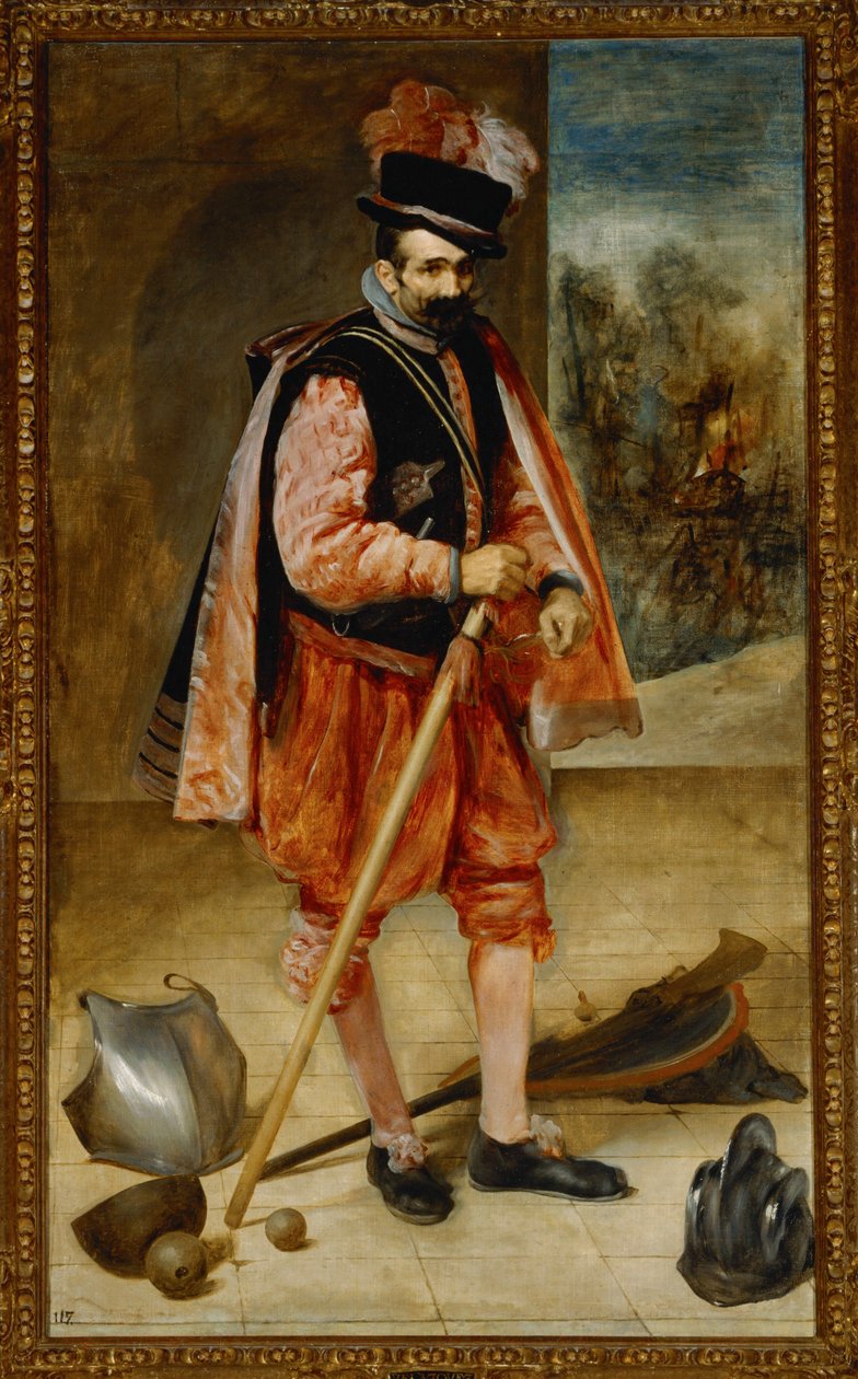 De nar bekend als Don Juan de Austria ... (schilderij op doek) door Diego Rodriguez de Silva y Velazquez