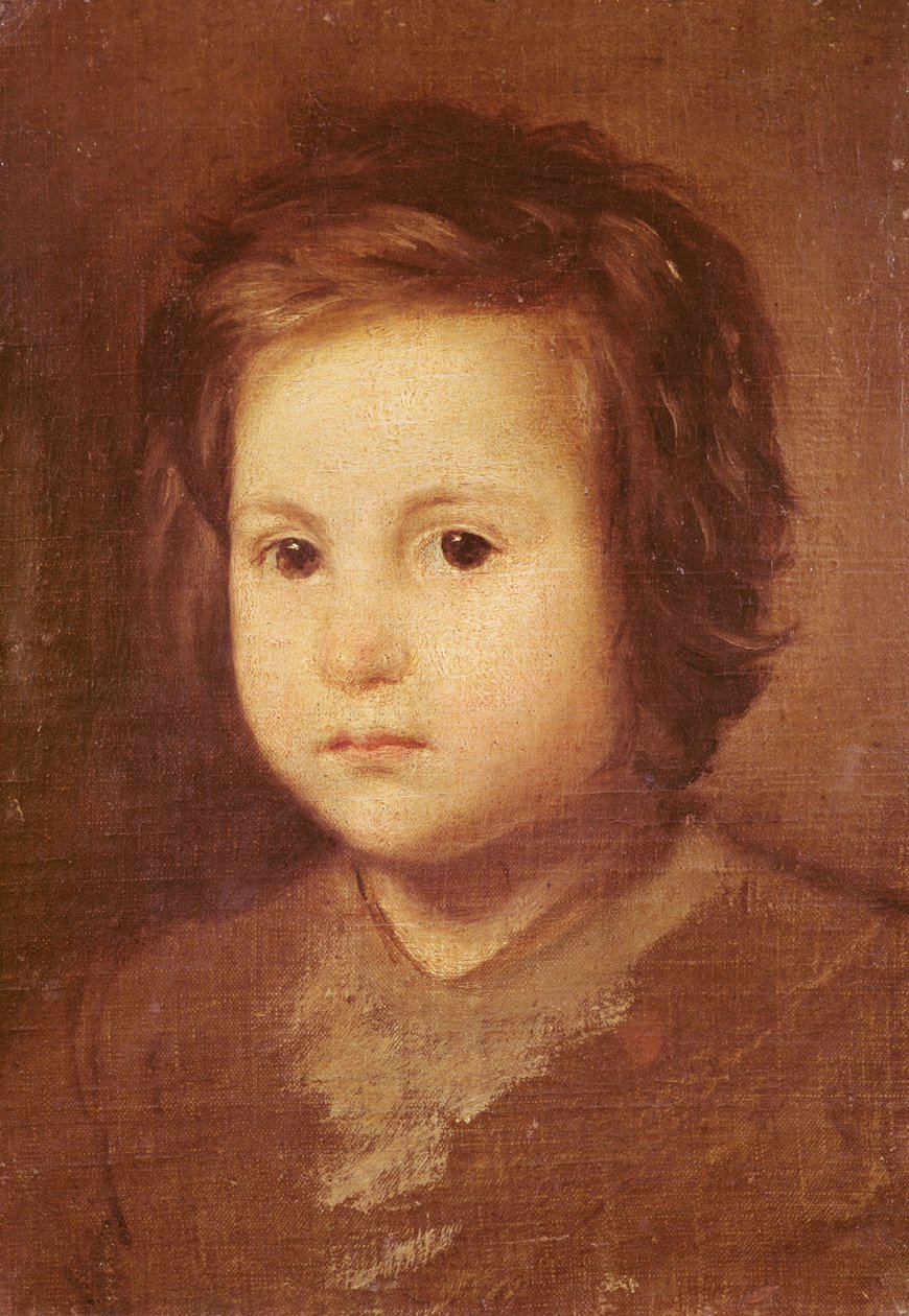 Hoofd van een kind door Diego Velázquez