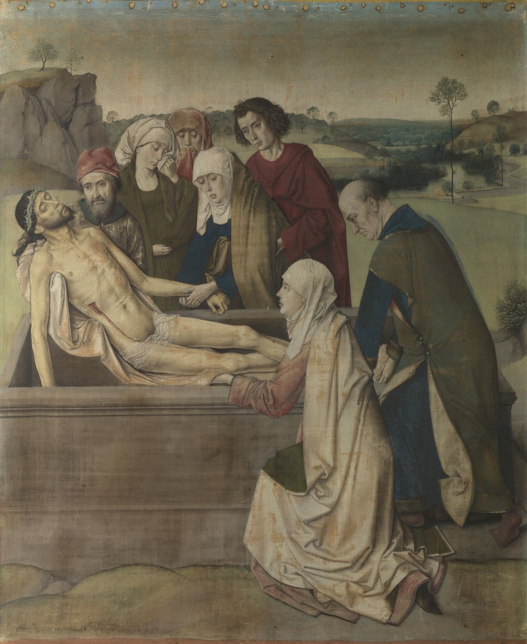 De graflegging door Dieric Bouts