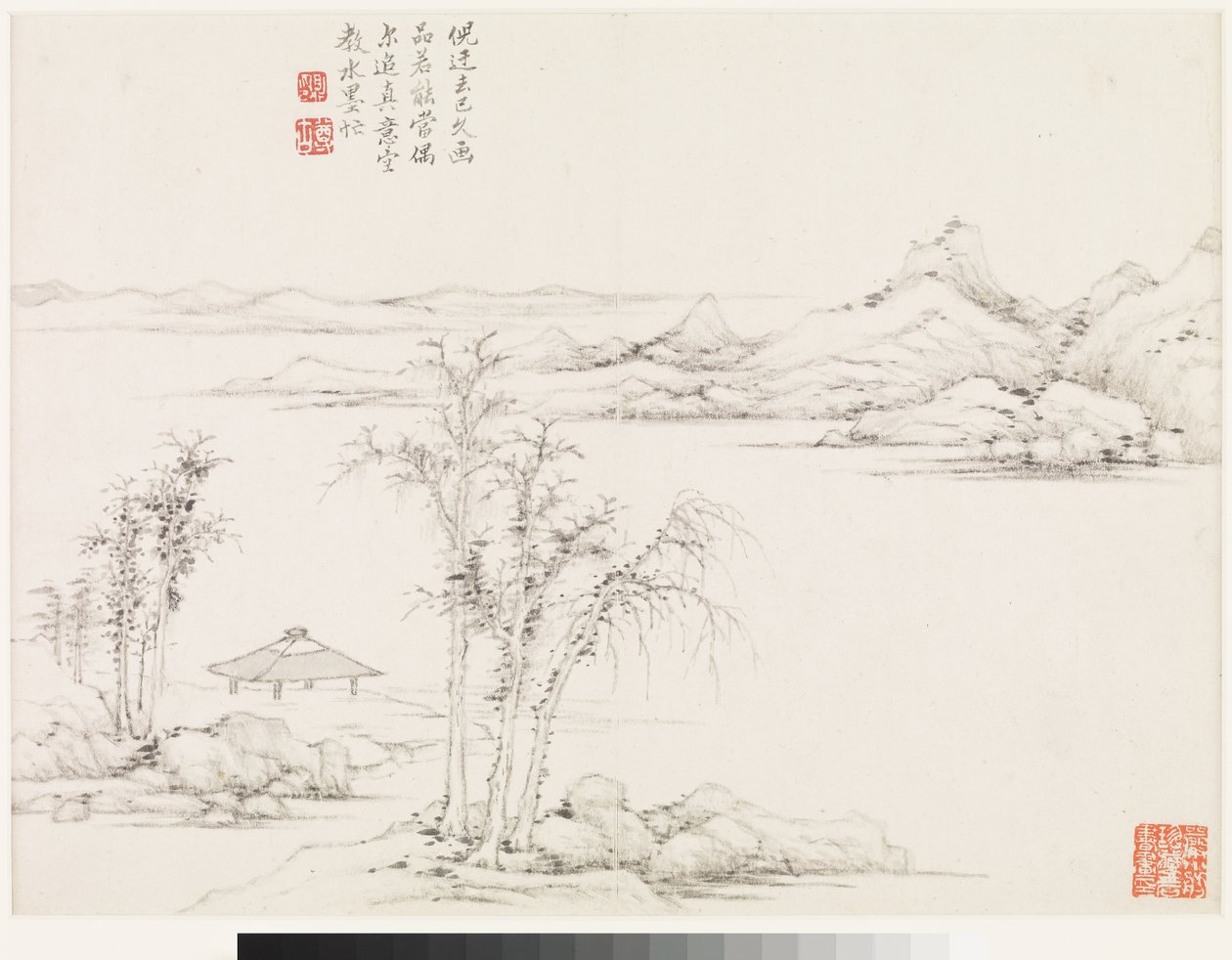 Landschappen naar oude meesters door Ding Huang
