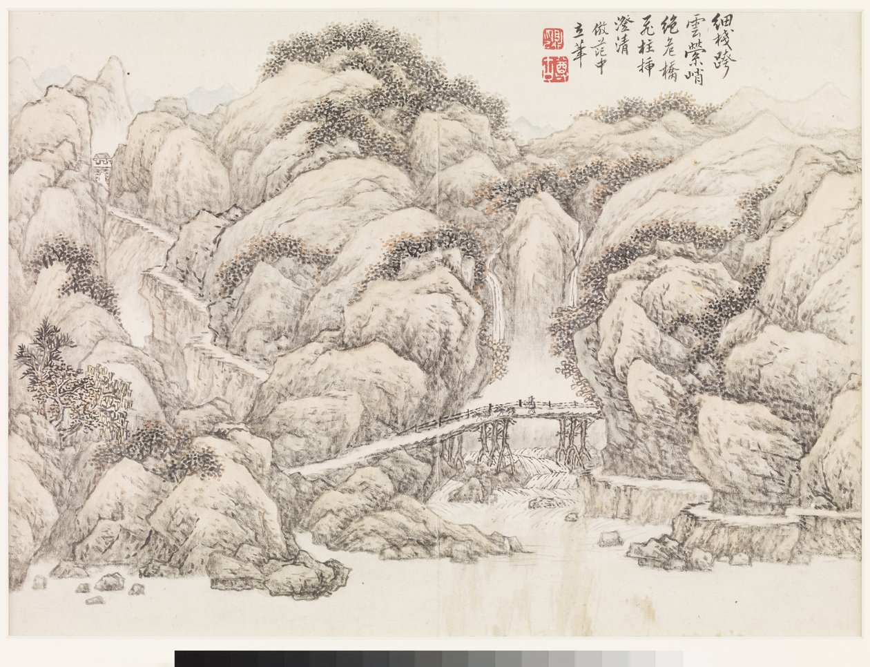 Landschappen naar oude meesters door Ding Huang