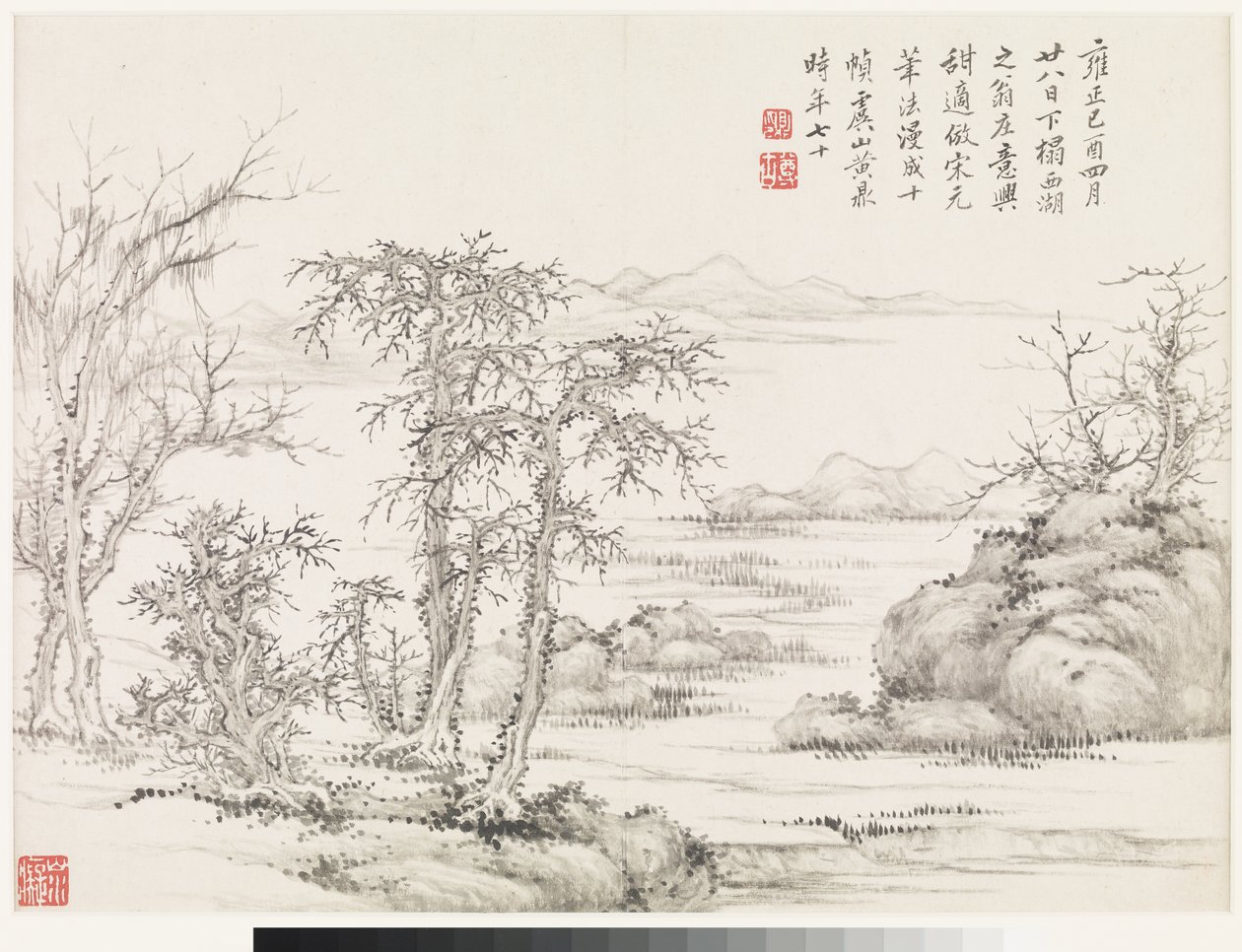 Landschappen naar oude meesters door Ding Huang