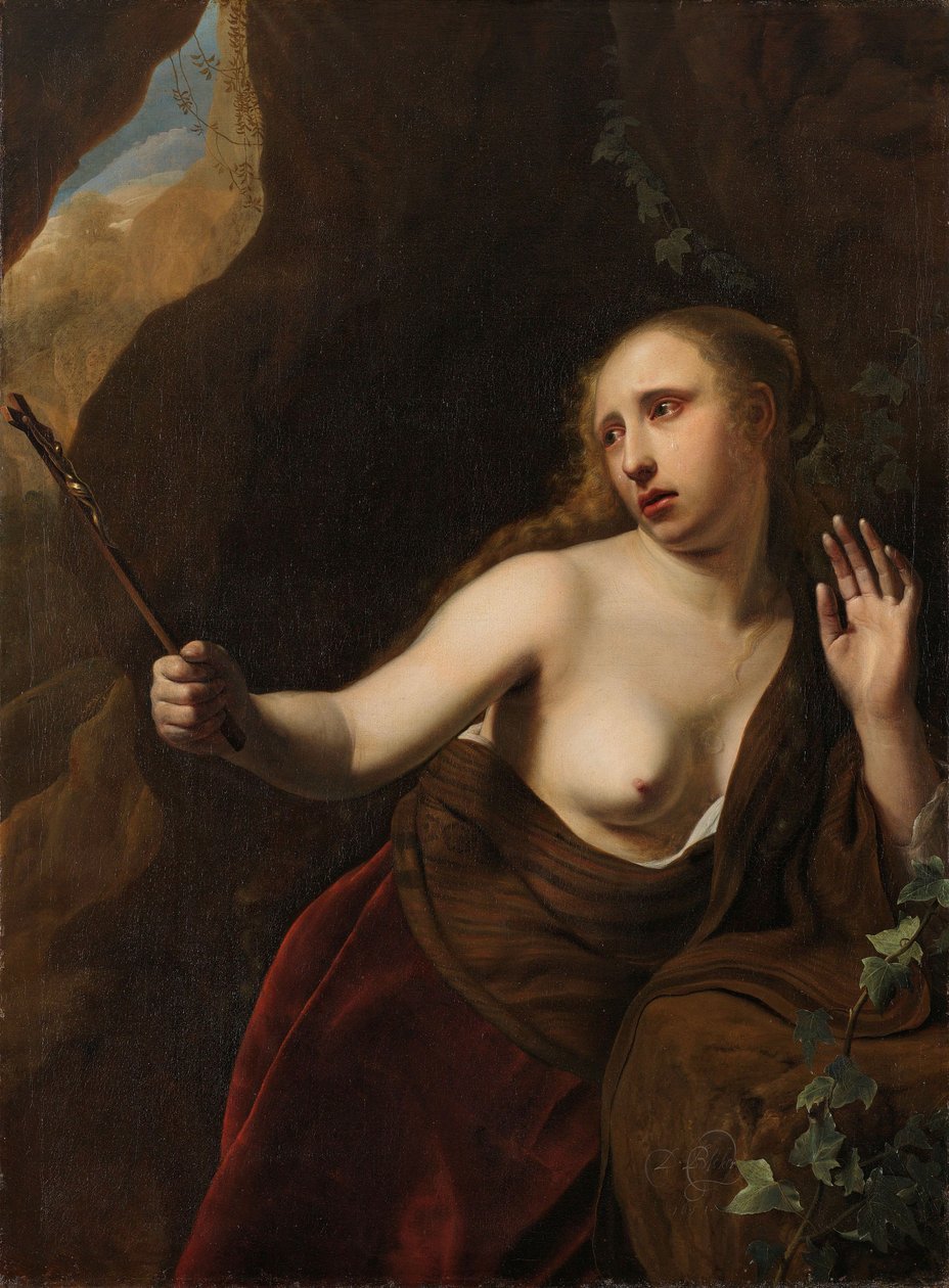 De boetvaardige Maria Magdalena door Dirck Bleker