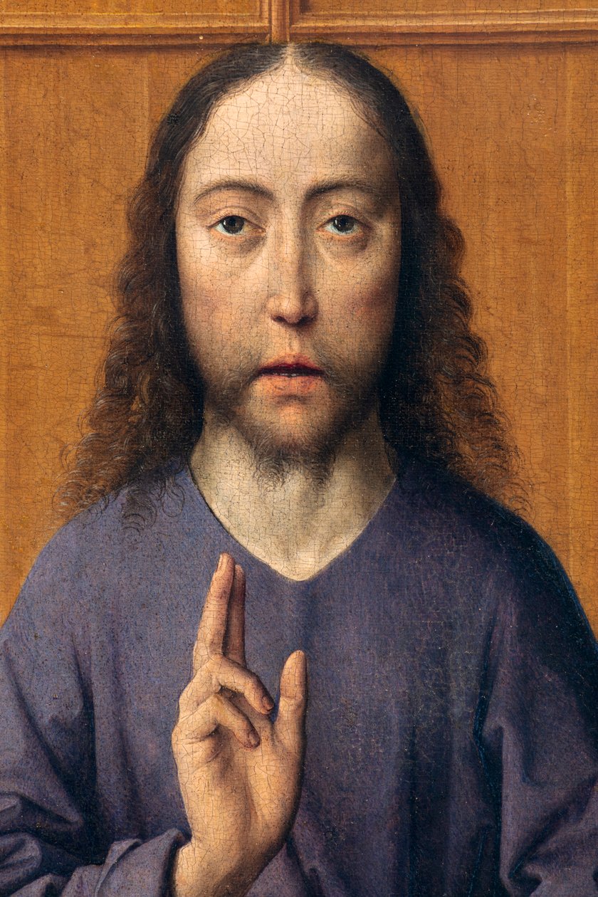 Laatste Avondmaal (detail) door Dirck Bouts