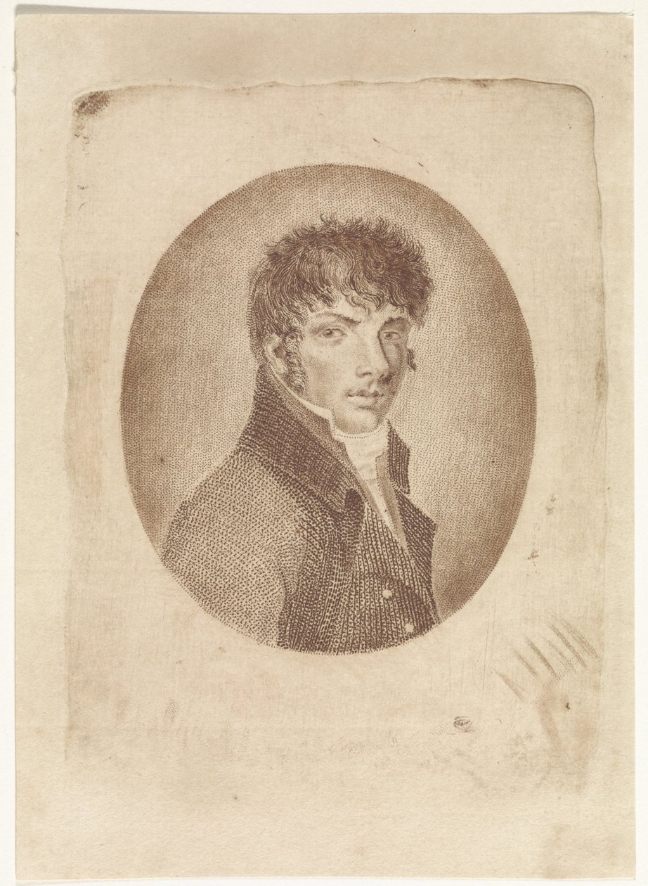Zelfportret van Dirk van der Toorn door Dirk van der Toorn