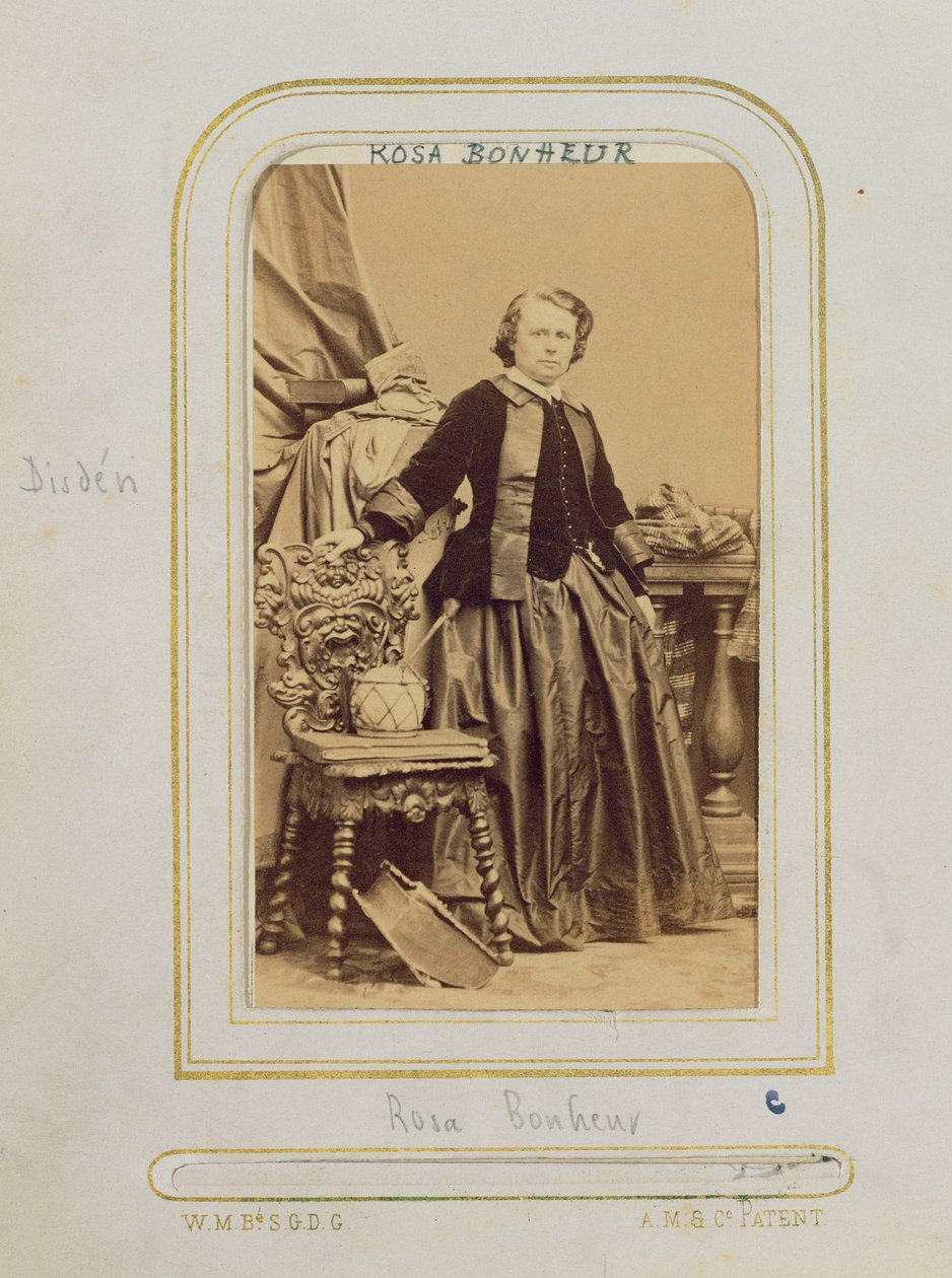 Portret van Rosa Bonheur (1822-99) door Disden