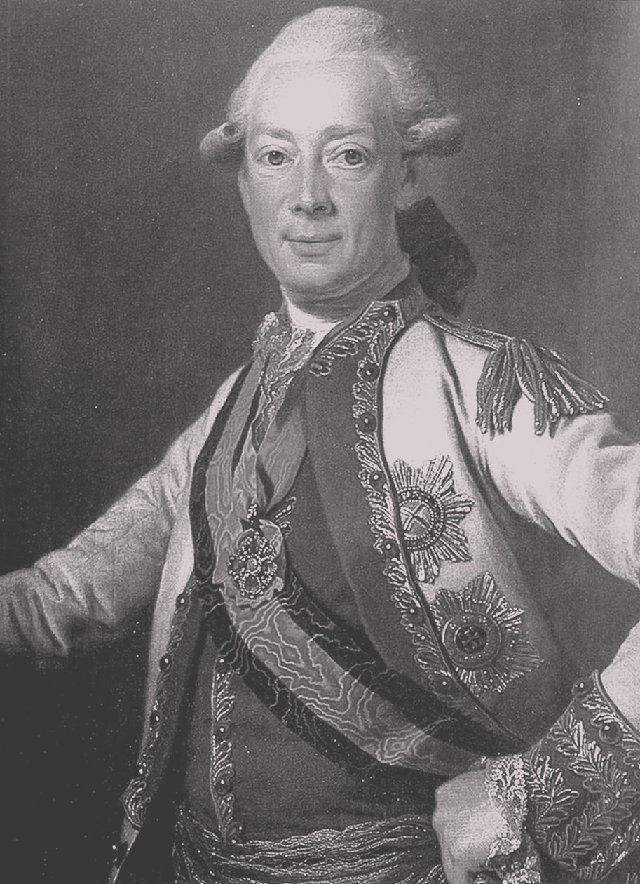 Portret van graaf Ivan Grigoryevich Chernyshyov door Dmitri Grigorievich Levitsky