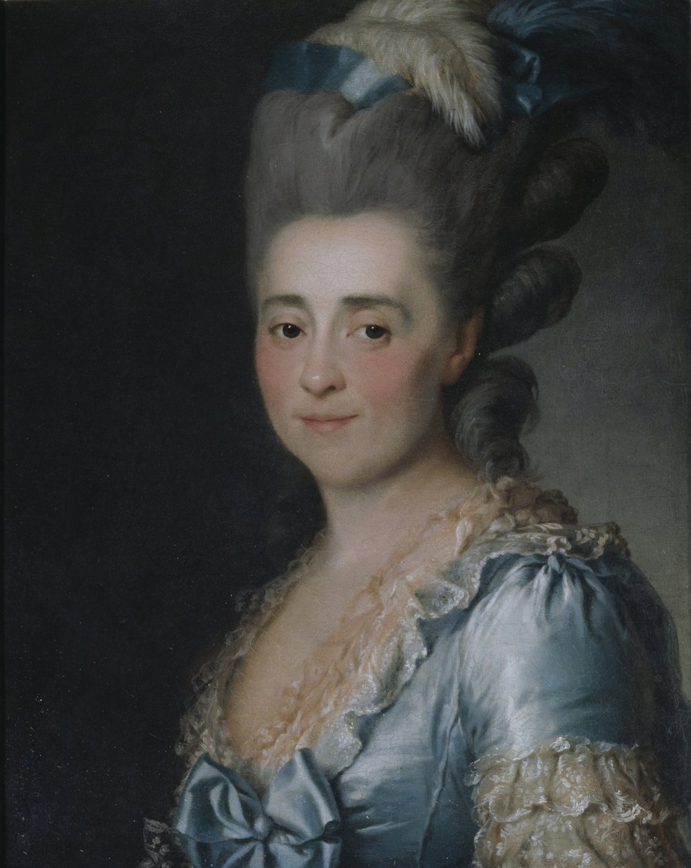 Portret van Natalia Ivanovna Melgunova, 1779 door Dmitri Grigorievich Levitsky