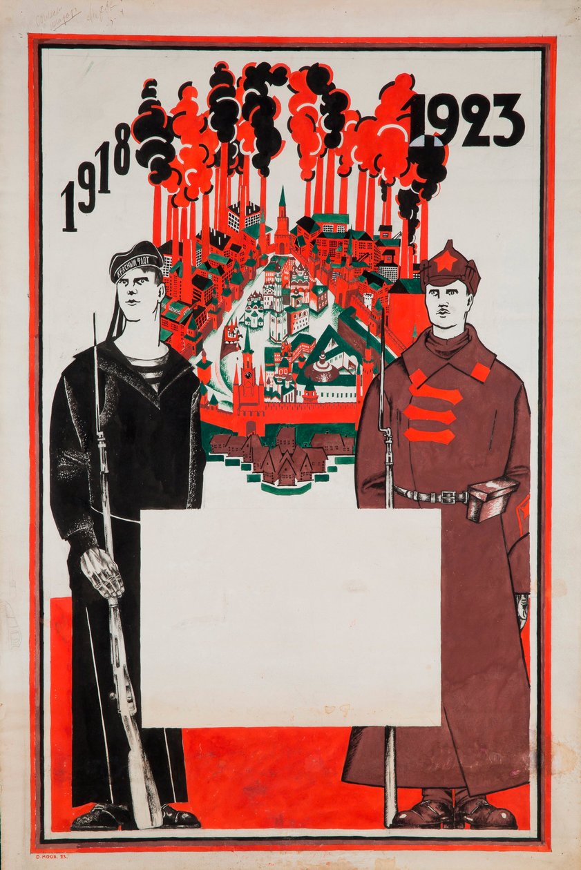 Rode Leger en de Rode Vloot 1918-1923 door Dmitry (1883 1946) Moor