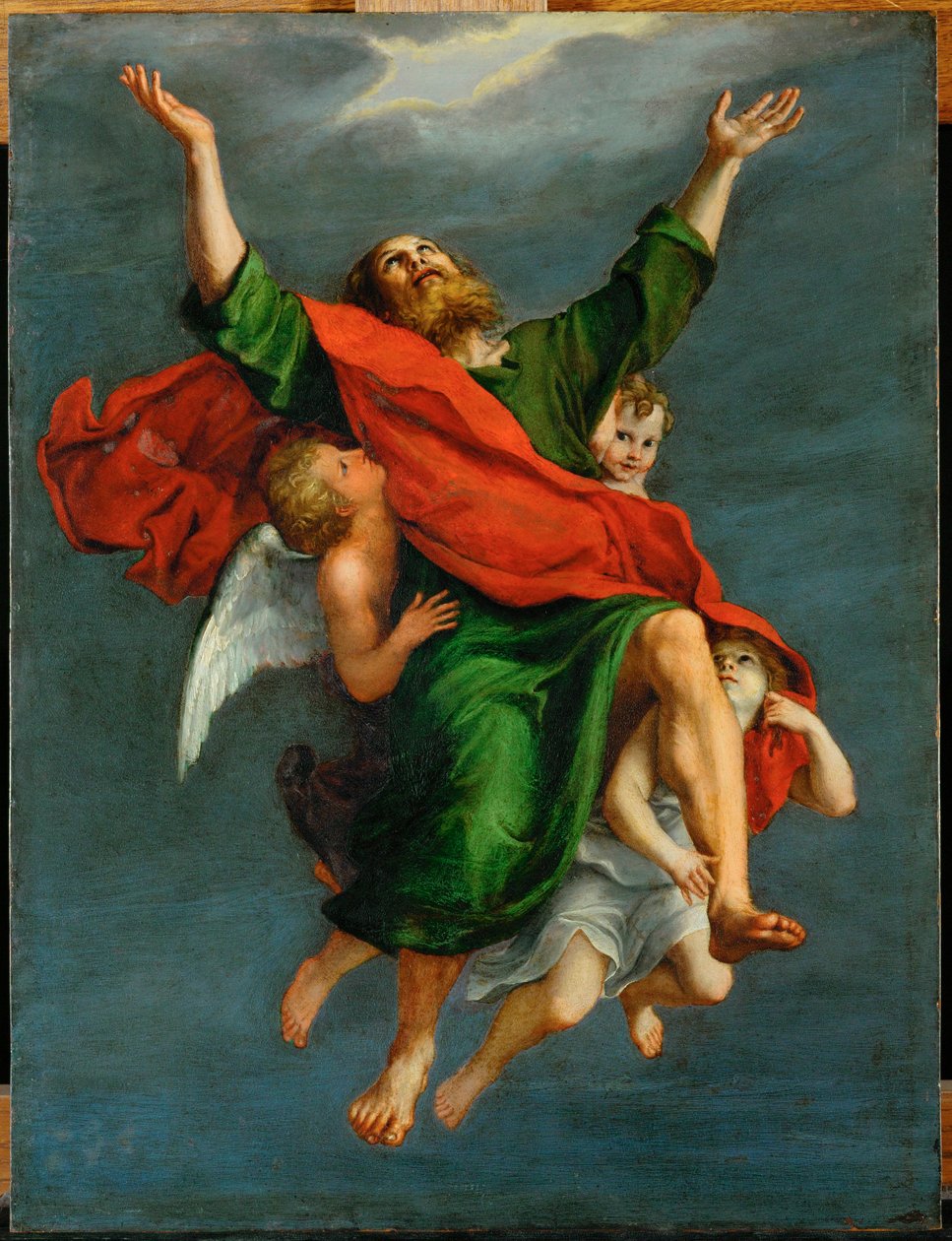 De vervoering van Paulus ... door Domenichino (1581 1641)