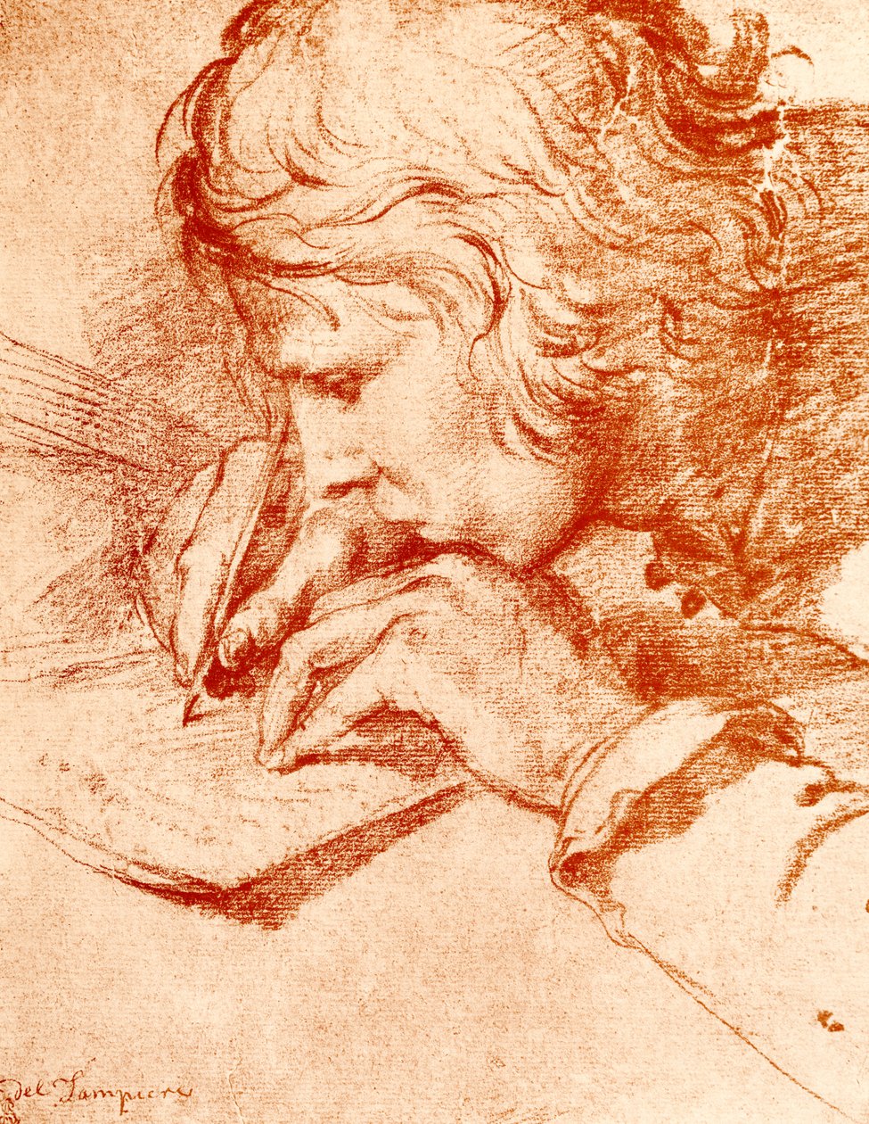 De schrijver door Domenichino