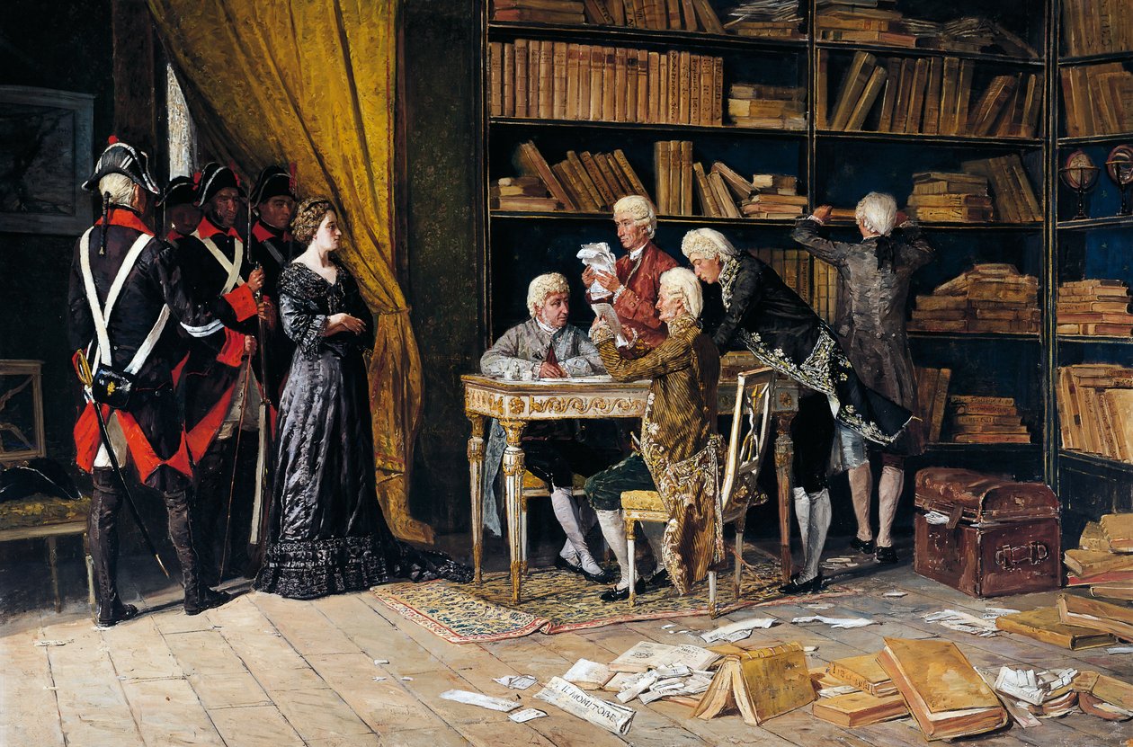 Zoeken in het huis van Eleonora Pimentel door Domenico Battaglia