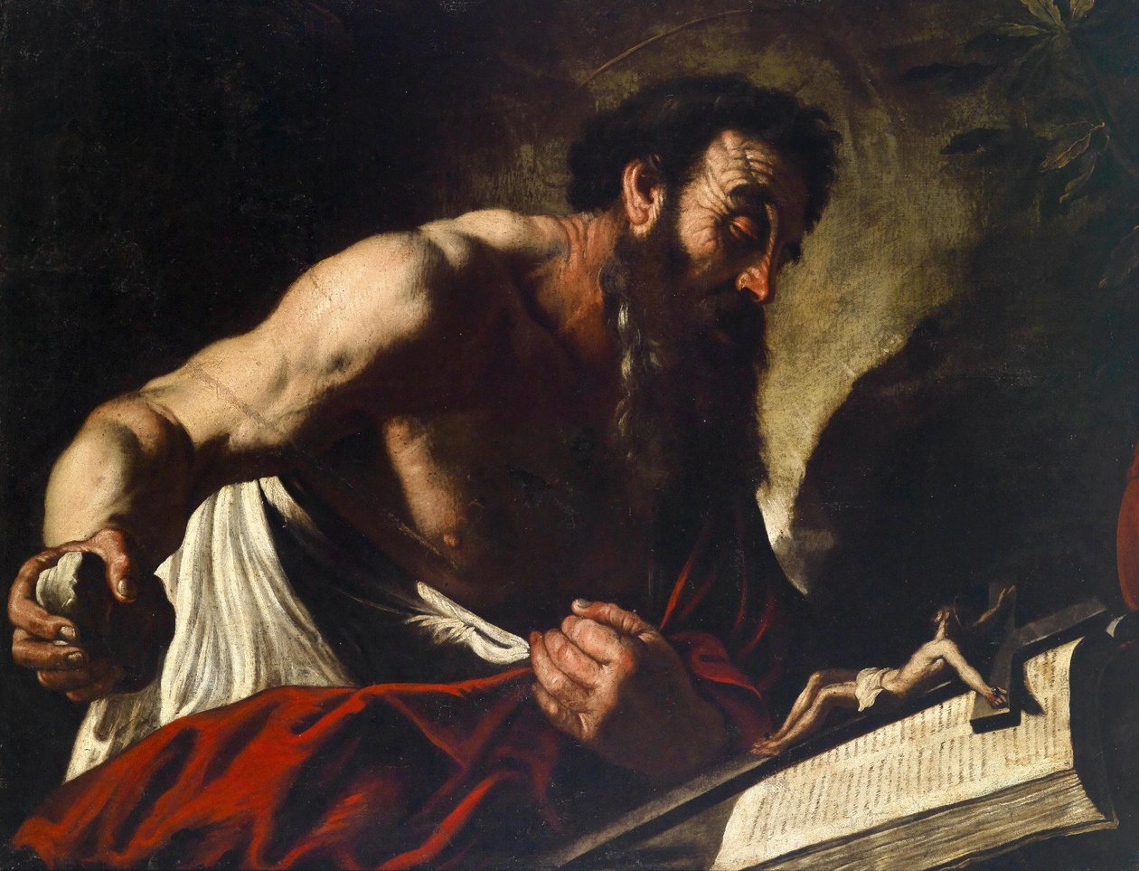Heilige Jeroen door Domenico Fetti