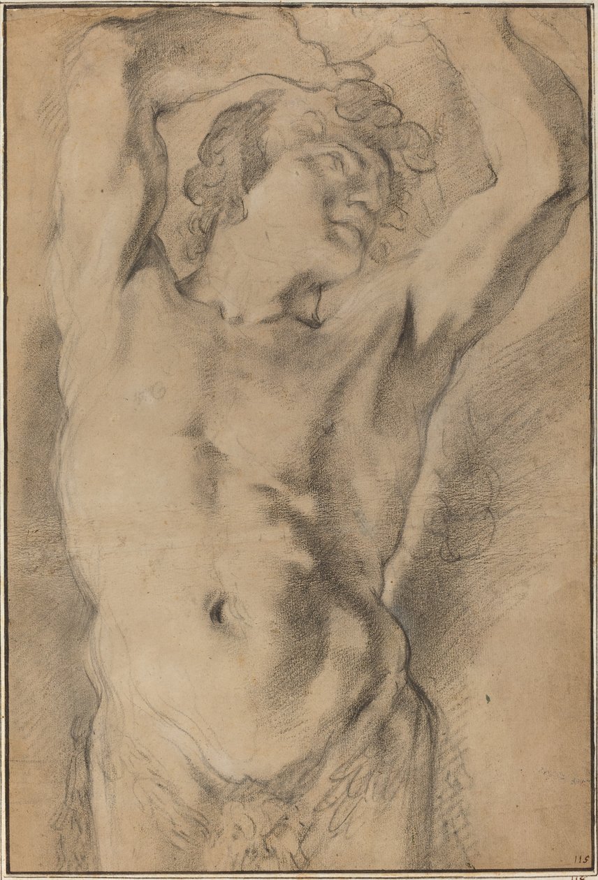 Een mannelijke herm door Domenico Maria Canuti