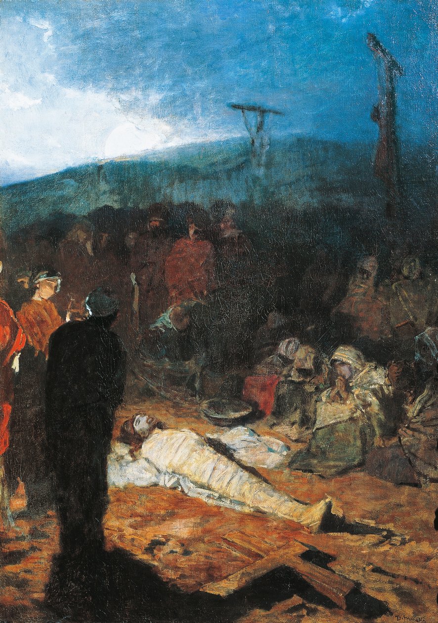 De Balseming van Christus door Domenico Morelli