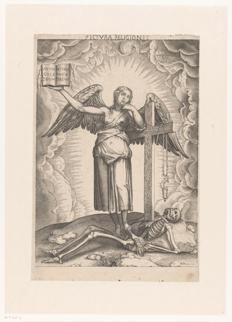 Allegorie op het geloof door Domenico Vito