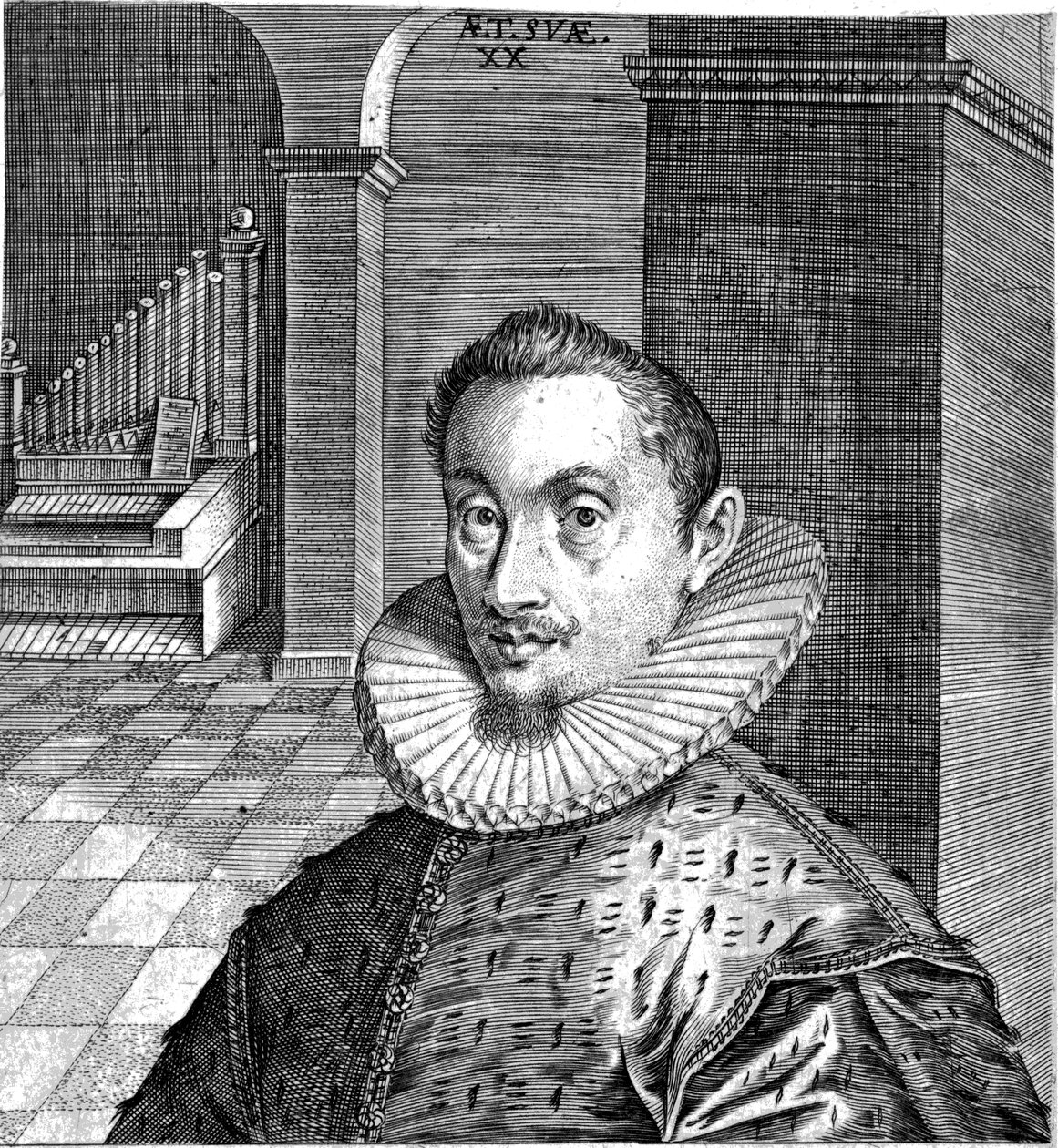 Hans Leo Hassler door Dominicus or Custodis Custos