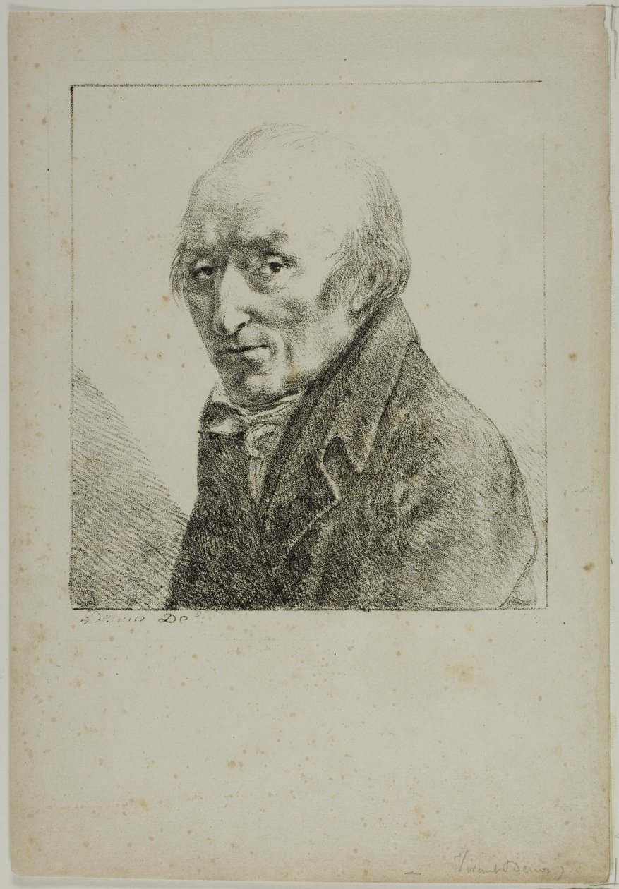 Portret van Monsieur Morice door Dominique Vivant Denon